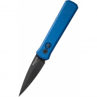 Автоматический складной нож Pro-Tech Godson 721-Blue, сталь 154CM, рукоять алюминий, синий купить в Улан-Удэ
