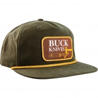 Бейсболка Buck Vintage Logo, зеленая купить в Улан-Удэ