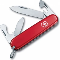 Нож перочинный Victorinox Recruit, сталь X55CrMo14, рукоять Cellidor®, красный купить в Улан-Удэ