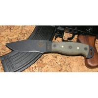 Нож с фиксированным клинком Ontario «NS-4 Black Canvas Micarta Handle» купить в Улан-Удэ