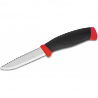 Нож с фиксированным лезвием Morakniv Companion F Rescue, сталь Sandvik 12С27, рукоять резина/пластик купить в Улан-Удэ