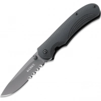 Полуавтоматический складной нож Incendor Veff Flat Top Serrations®, CRKT 6875, сталь 8Cr13MoV Titanium Nitride Combo Edge, рукоять стеклотекстолит G10 купить в Улан-Удэ