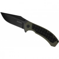 Складной нож Kershaw Faultline K8760, сталь 8Cr13MoV, рукоять пластик/резина купить в Улан-Удэ