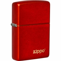 Зажигалка Classic Metallic Red ZIPPO с логотипом Zippo купить в Улан-Удэ